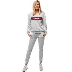 Moteriškas pilkas džemperis "Fainulka" kaina ir informacija | Džemperiai moterims | pigu.lt