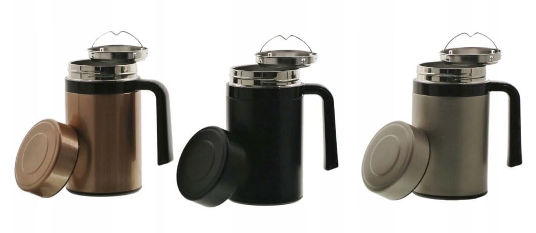 Termo puodelis su filtru, 500 ml kaina ir informacija | Termosai, termopuodeliai | pigu.lt
