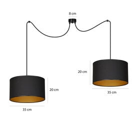 Emibig подвесной светильник Roto 2 цена и информация | Люстры | pigu.lt
