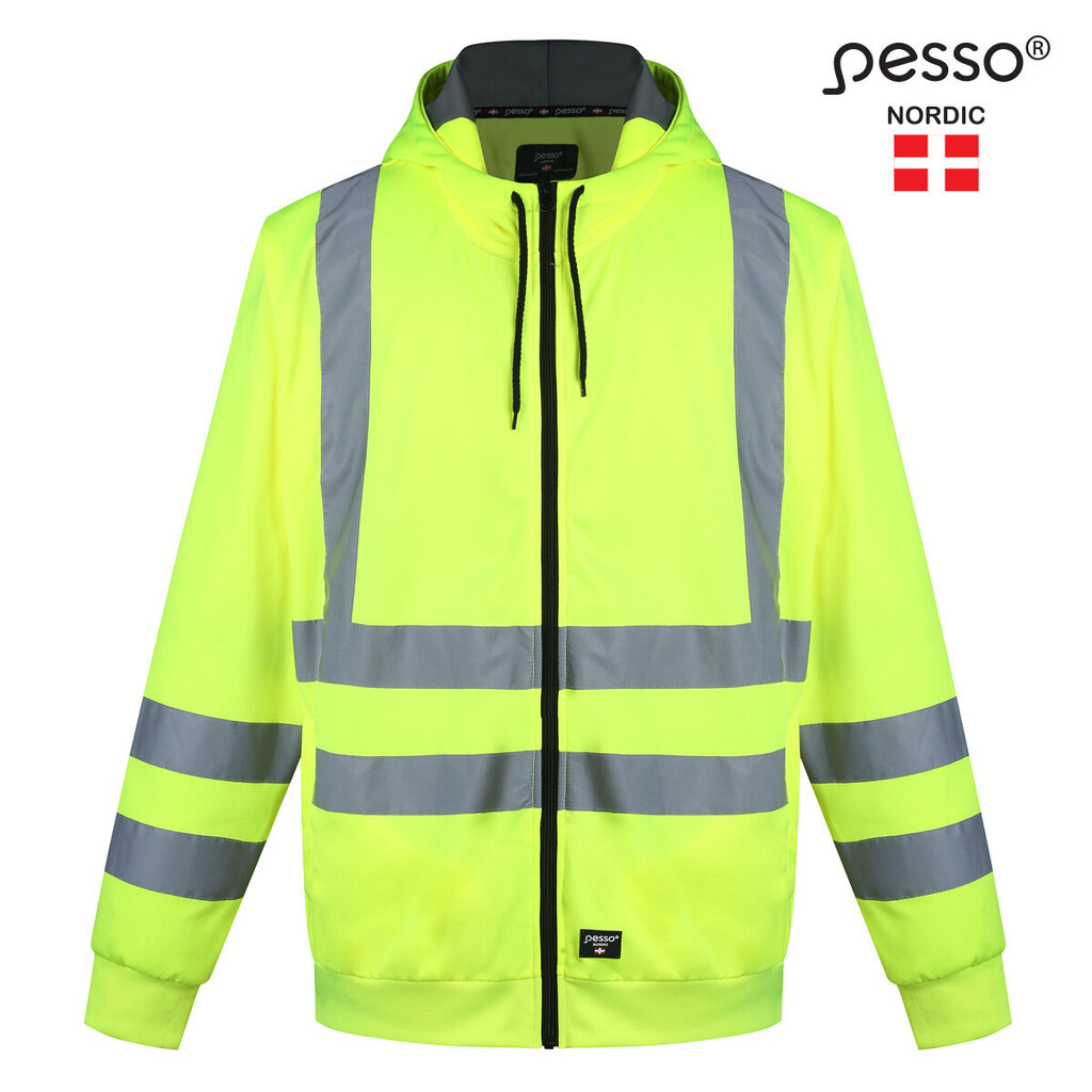 Džemperis Pesso HI-VIS, geltonas цена и информация | Darbo rūbai | pigu.lt