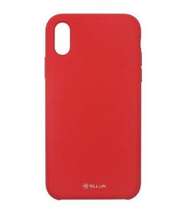 Tellur nugarėlės dangtelis telefonui Apple iPhone XR, Raudonas kaina ir informacija | Telefono dėklai | pigu.lt