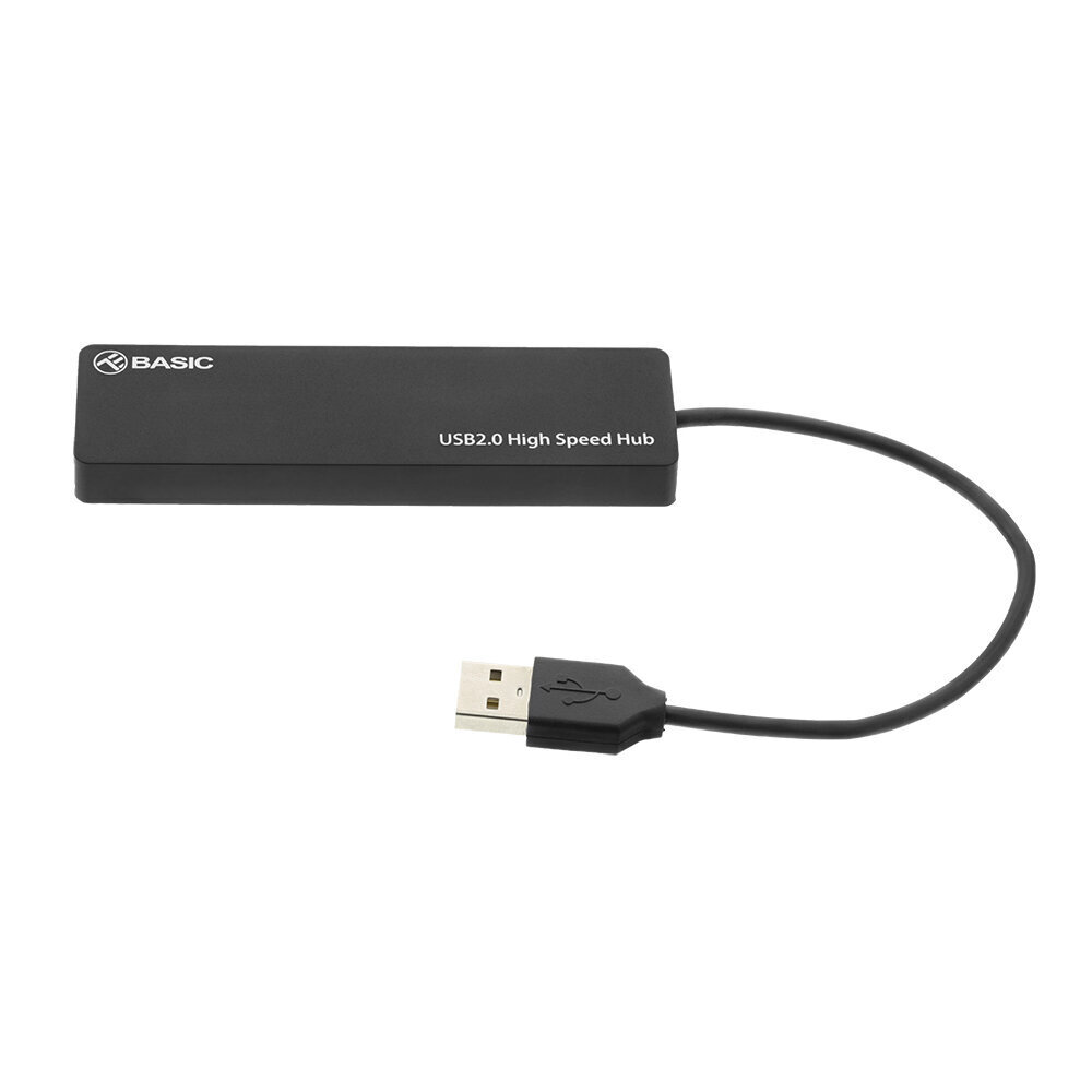 Tellur Basic USB šakotuvas, 4 ports, USB 2.0, Juoda kaina ir informacija | Adapteriai, USB šakotuvai | pigu.lt