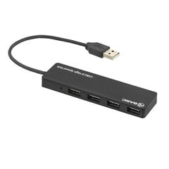 Tellur Basic USB šakotuvas, 4 ports, USB 2.0, Juoda цена и информация | Адаптеры, USB-разветвители | pigu.lt