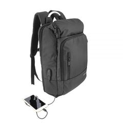 Tellur 17.3 Notebook Backpack Business XL, USB port, black цена и информация | Рюкзаки, сумки, чехлы для компьютеров | pigu.lt