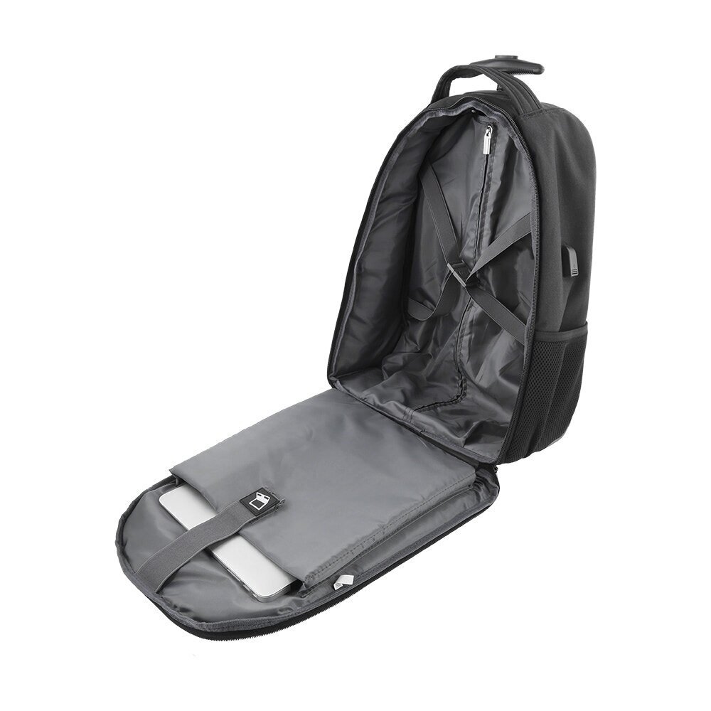 Tellur Kuprinė-lagaminas nešiojamam kompiuteriui 15.6", Juoda kaina ir informacija | Krepšiai, kuprinės, dėklai kompiuteriams | pigu.lt