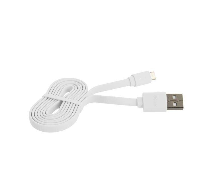 Tellur Duomenų perdavimo laidas, USB/Micro USB, 1m, Balta kaina ir informacija | Laidai telefonams | pigu.lt