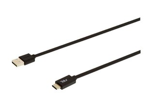 Tellur Duomenų perdavimo laidas, USB/Type-C, 1m, Juoda kaina ir informacija | Laidai telefonams | pigu.lt