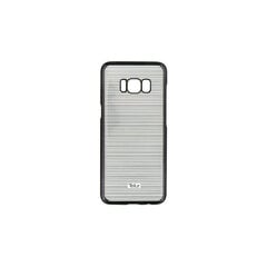 Tellur Horizontal Stripes Nugarėlė skirta Samsung Galaxy S8 Plus, Juoda kaina ir informacija | Telefono dėklai | pigu.lt