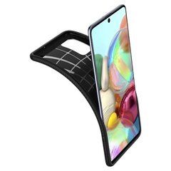 Spigen Liquid Air, skirtas Samsung Galaxy A51 Matte, juoda kaina ir informacija | Telefono dėklai | pigu.lt