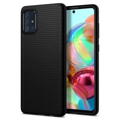 Spigen Liquid Air, skirtas Samsung Galaxy A51 Matte, juoda kaina ir informacija | Telefonų dėklai | pigu.lt