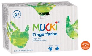 Rankų dažai Kreul Mucki, 6x150 ml kaina ir informacija | Kanceliarinės prekės | pigu.lt