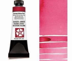 Akvareliniai dažai Daniel Smith, Quinacridone Pink PV 42, 15 ml kaina ir informacija | Piešimo, tapybos, lipdymo reikmenys | pigu.lt