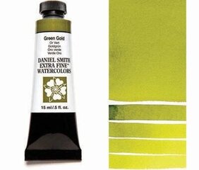 Akvareliniai dažai Daniel Smith, Green Gold, PY 150 PY 3 PG 36, 15 ml kaina ir informacija | Piešimo, tapybos, lipdymo reikmenys | pigu.lt