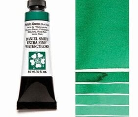 Akvareliniai dažai Daniel Smith, Phthalo Green Blue Shade PG 7, 15 ml kaina ir informacija | Piešimo, tapybos, lipdymo reikmenys | pigu.lt