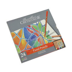 Комплект Пастельных Карандашей, 24Цв, Cretacolor цена и информация | Принадлежности для рисования, лепки | pigu.lt