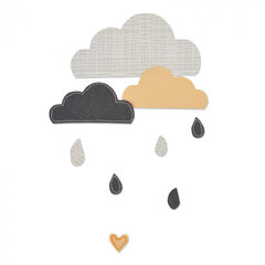 Bigz Die Cloudy Days By Sophie Guilar цена и информация | Канцелярские товары | pigu.lt