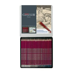 Grafito pieštukų rinkinys Cretacolor, 24 vnt. kaina ir informacija | Piešimo, tapybos, lipdymo reikmenys | pigu.lt