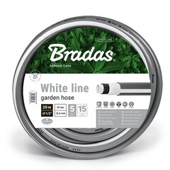 Шланг для полива White Line Bradas 1/2", 20 м   цена и информация | Оборудование для полива | pigu.lt