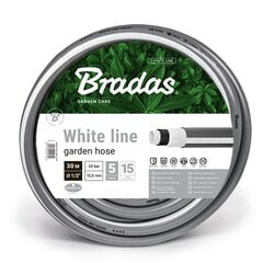 Шланг для полива White Line Bradas 1/2", 30 м  цена и информация | Оборудование для полива | pigu.lt