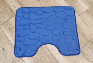 Memory foam kilimėlis "Benedomo" Deep blue, 50x60 cm цена и информация | Аксессуары для ванной комнаты | pigu.lt
