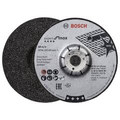 Šlifavimo diskas metalui Bosch GWS 12V-76, 76x4,0x10mm, 2 vnt. kaina ir informacija | Šlifuokliai | pigu.lt