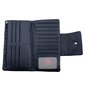 Piniginė Genuine Leather 801BLUE kaina ir informacija | Piniginės, kortelių dėklai moterims | pigu.lt