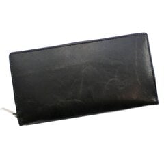 Piniginė Genuine Leather 808BLK kaina ir informacija | Piniginės, kortelių dėklai moterims | pigu.lt