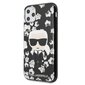 Telefono dėklas Karl Lagerfeld KLHCN58FLFBBK iPhone 11 Pro black Flower Ikonik Karl kaina ir informacija | Telefono dėklai | pigu.lt