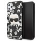 Telefono dėklas Karl Lagerfeld KLHCN58FLFBBK iPhone 11 Pro black Flower Ikonik Karl kaina ir informacija | Telefono dėklai | pigu.lt