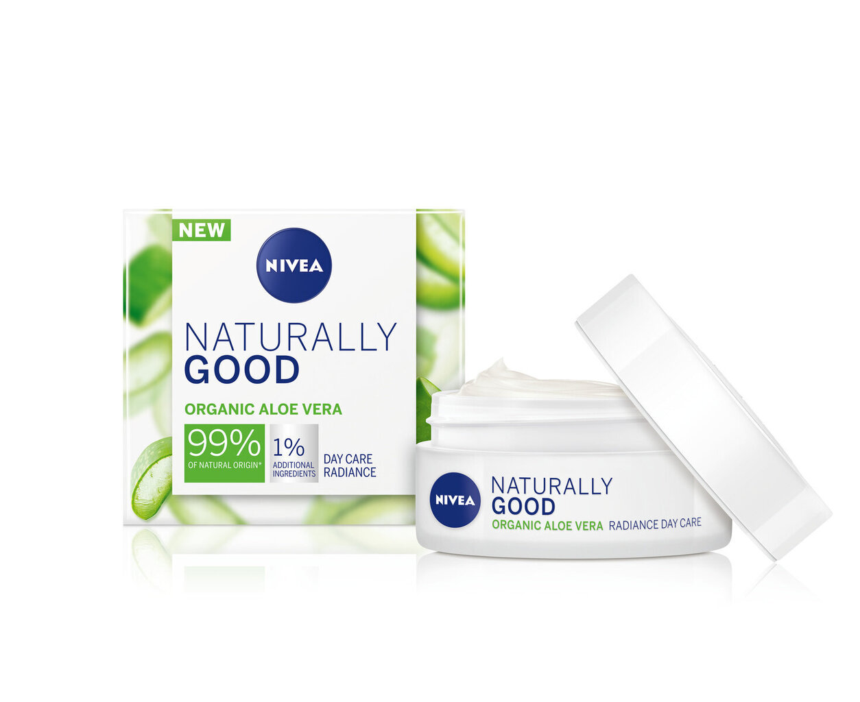 Dieninis veido kremas Nivea Naturally Good, 50 ml цена и информация | Veido kremai | pigu.lt