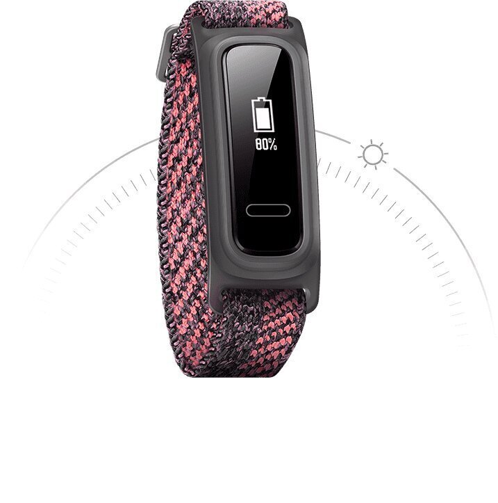 Huawei Band 4E, Pink цена и информация | Išmaniosios apyrankės (fitness tracker) | pigu.lt
