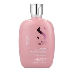 Maitinamasis plaukų šampūnas Alfaparf Milano Semi Di Lino Moisture 250 ml kaina ir informacija | Šampūnai | pigu.lt