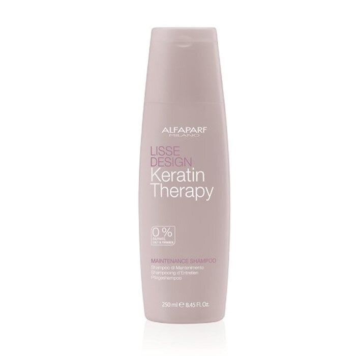 Glotninamasis šampūnas Alfaparf Milano Lisse Design Keratin Therapy 250 ml цена и информация | Šampūnai | pigu.lt