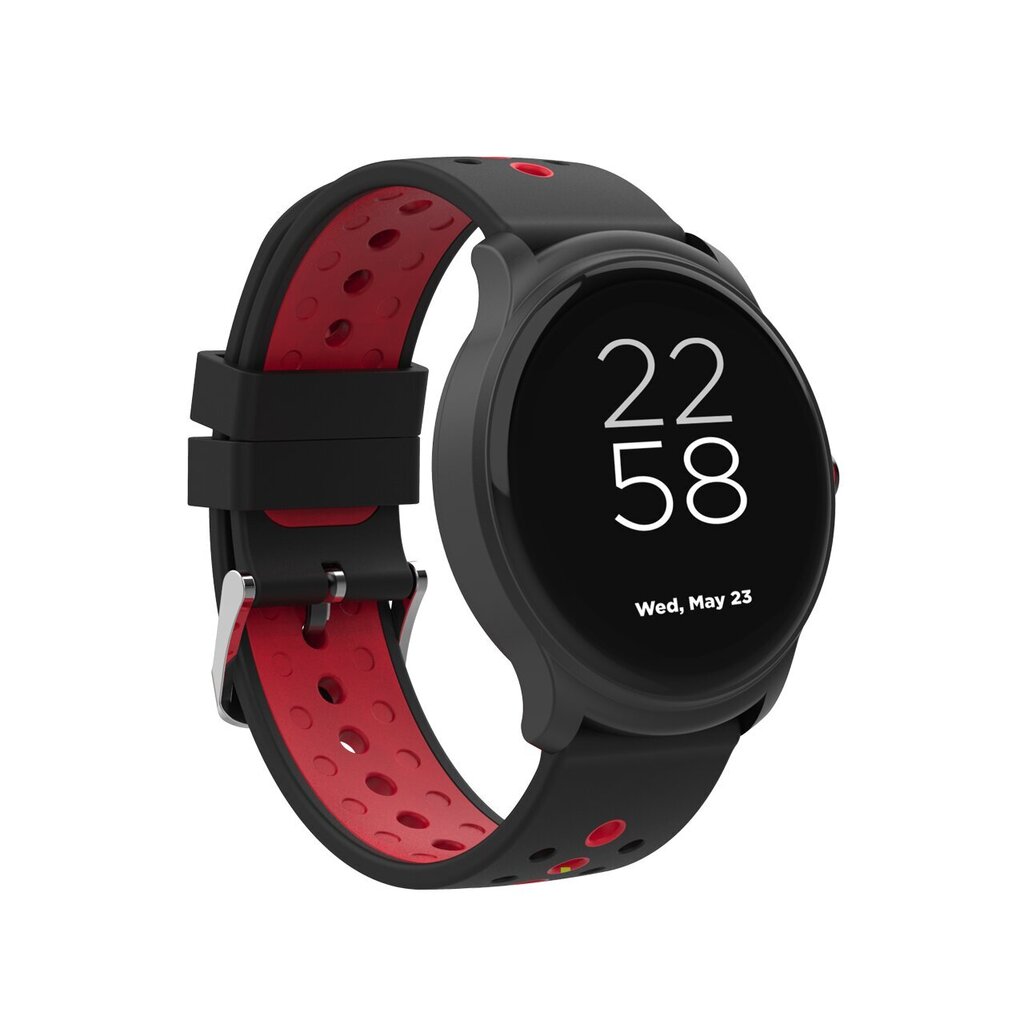 Canyon CNS-SW81BR, Black/Red kaina ir informacija | Išmanieji laikrodžiai (smartwatch) | pigu.lt