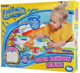 Коврик для рисования Aquadoodle Super Rainbow Deluxe, E72772 цена и информация | Принадлежности для рисования, лепки | pigu.lt