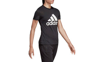 Спортивная рубашка для женщин Adidas Must Haves Badge Of Sport Tee DY7732, черная цена и информация | Спортивная одежда для женщин | pigu.lt