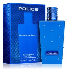 Парфюмированная вода Police Shock In Scent EDP для мужчин 50 мл цена и информация | Мужские духи | pigu.lt