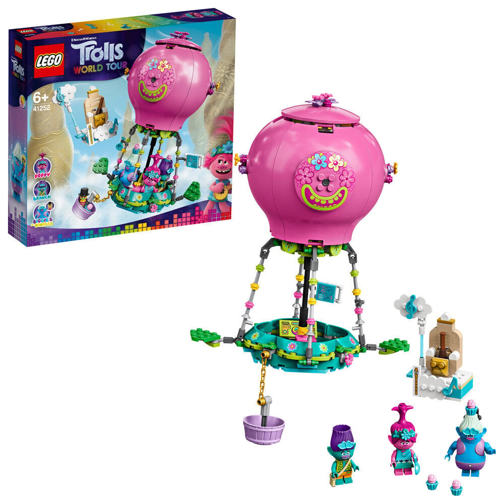 41252 LEGO® Trolls Nuotykiai su karšto oro balionu kaina ir informacija | Konstruktoriai ir kaladėlės | pigu.lt