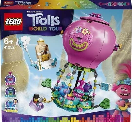 41252 LEGO® Trolls Nuotykiai su karšto oro balionu kaina ir informacija | Konstruktoriai ir kaladėlės | pigu.lt
