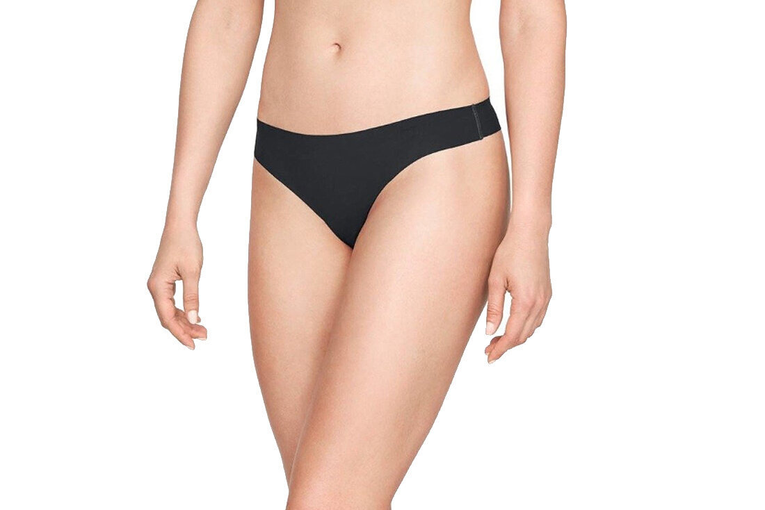 Kelnaitės moterims Under Armour PS Thong 3-Pack 1325615-001 kaina ir informacija | Kelnaitės | pigu.lt