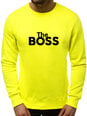 Džemperis The boss, geltonas
