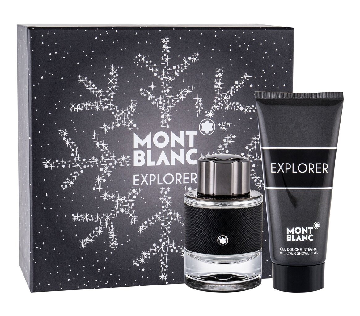 Rinkinys Montblanc Explorer: EDP vyrams 60 ml + dušo želė 100 ml kaina ir informacija | Kvepalai vyrams | pigu.lt