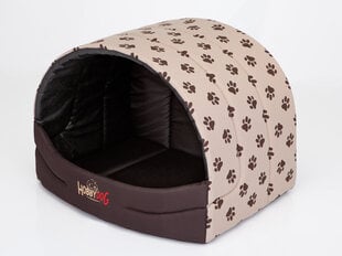 Guolis-būda Hobbydog R3 pėdutės, 55x43x38cm kaina ir informacija | Guoliai, pagalvėlės | pigu.lt