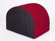 Guolis-būda Hobbydog R1, 40x33x28cm, raudonas kaina ir informacija | Guoliai, pagalvėlės | pigu.lt