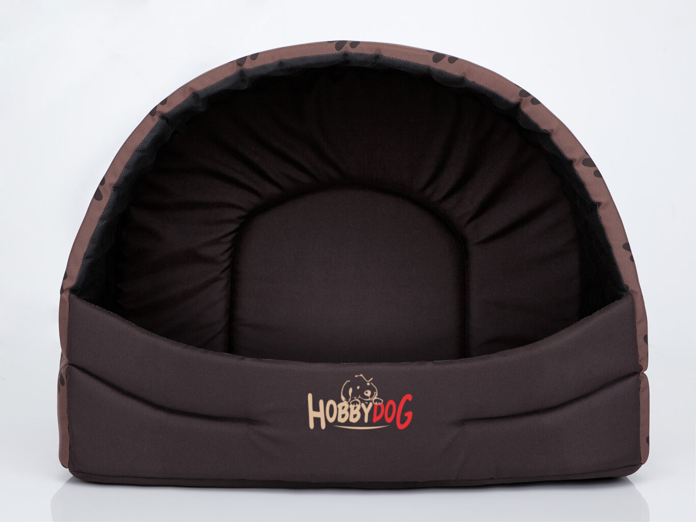Guolis-būda Hobbydog R1 pėdutės, 40x33x28cm kaina ir informacija | Guoliai, pagalvėlės | pigu.lt