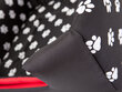 Guolis-būda Hobbydog Butterfly 2in1 R1, juodas kaina ir informacija | Guoliai, pagalvėlės | pigu.lt