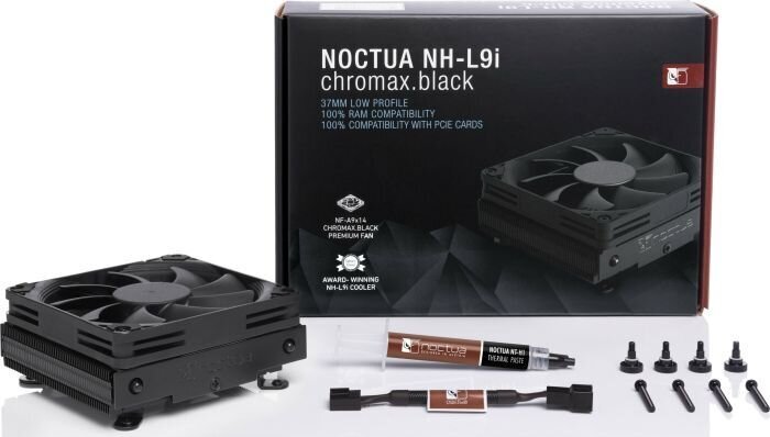 Noctua NH-L9i CH.BK цена и информация | Procesorių aušintuvai | pigu.lt