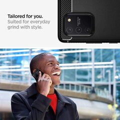 Spigen SPN508BLK dėklas telefonui skirtas Samsung Galaxy S10 Lite, juodas kaina ir informacija | Telefono dėklai | pigu.lt