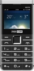 Мобильный телефон Maxcom MaxCom MM 760 DUAL SIM, черный цена и информация | Мобильные телефоны | pigu.lt