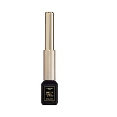 Akių kontūras L'Oreal Paris Matte Signature, 3 ml, 01 Black Signature kaina ir informacija | Akių šešėliai, pieštukai, blakstienų tušai, serumai | pigu.lt